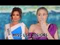 MISS USA Resigns!! 1st Time in History!