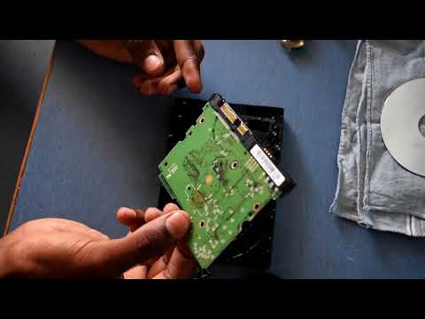 Disassemble And Assemble Of Hard Disk