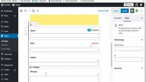 How to add a contact form to WordPress site with Gutenberg editor