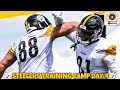 Muth And Jonnu Duo, Harmon &amp; Black Look Nice &amp; CA3 Is WR 2 + More!!! Steelers Training Camp Day 4