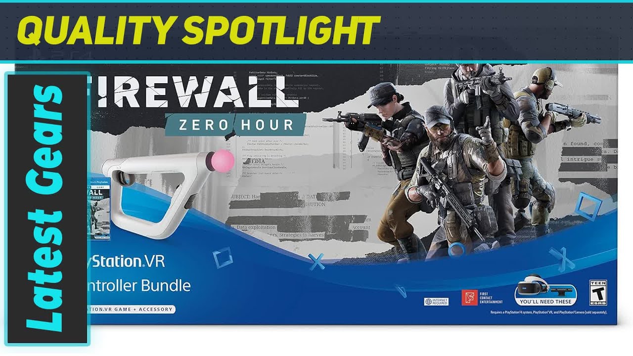PSVR Aim Controller Firewall Zero Hour Bundle - Unleashing the Best of Playstation VR Gaming