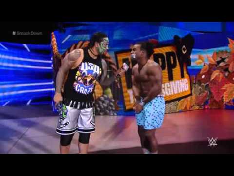 مباراة فريق لوتشا دراجونز ضد فريق نيو داى 26 11 2015 