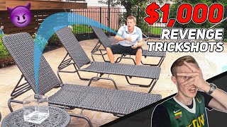 $1000 Card Throwing Trick Shot BATTLE!