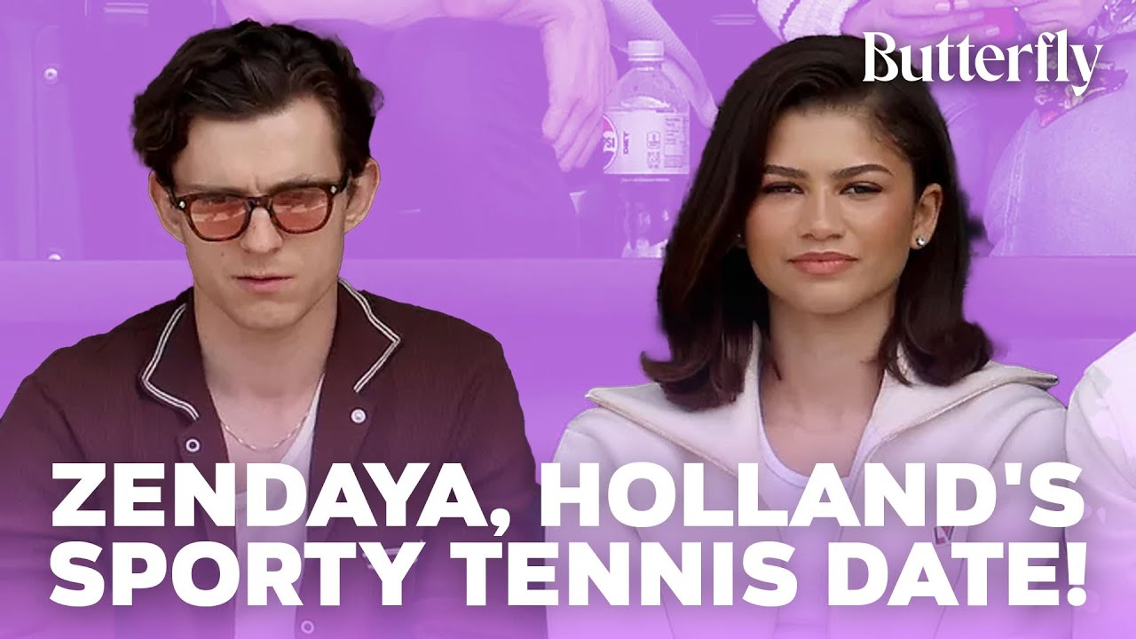 ZENDAYA & HOLLAND'S TENNIS ROMANCE! Zendaya, Tom Holland's Sporty
