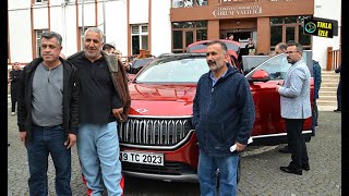 Türkiye'nin yerli ve milli aracı Çorum'da
