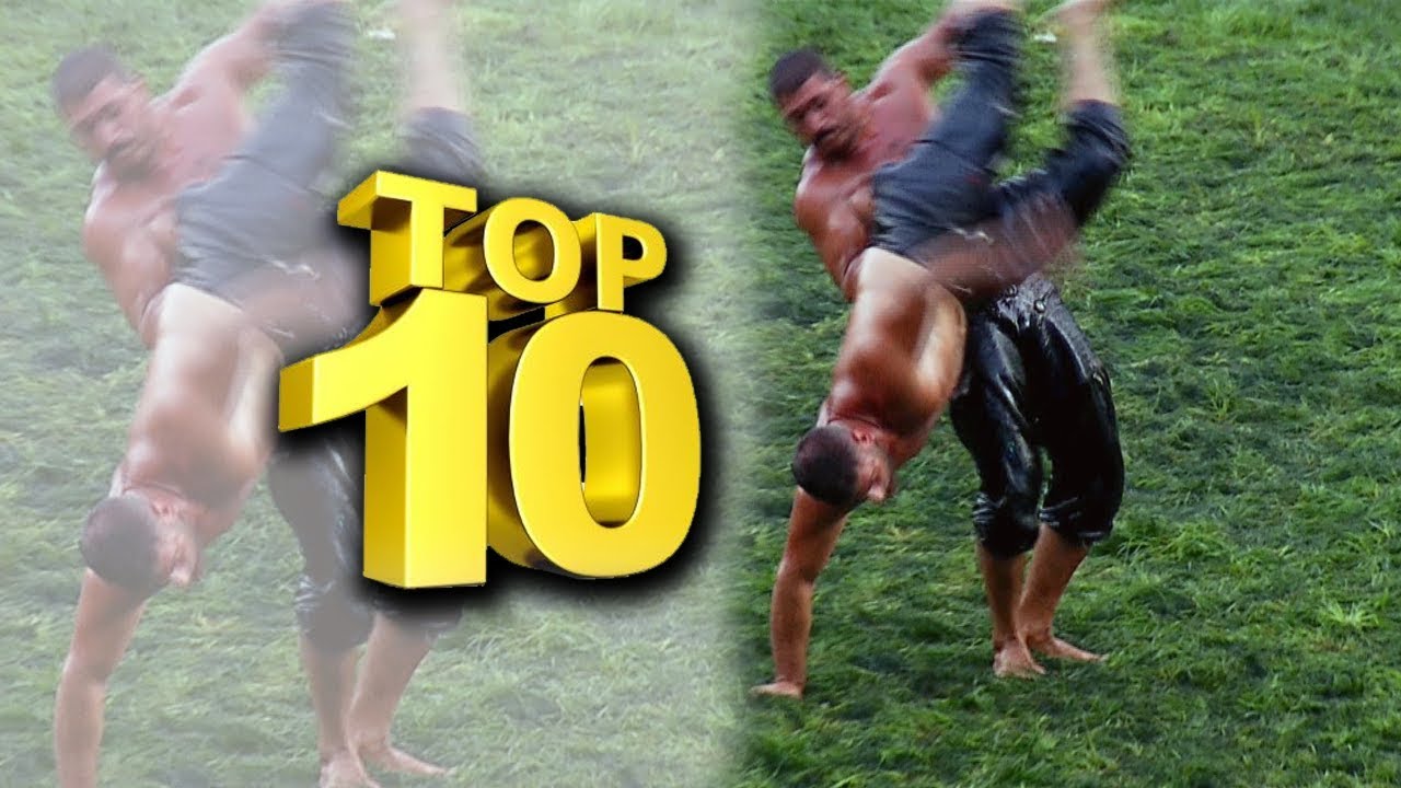 Top 10! 15. Vezirköprü Kunduz Yağlı Güreşlerinde En İyi Güreşler...