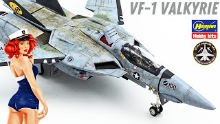 VF-1 Valkyrie - Hasegawa 1/48 scale model build