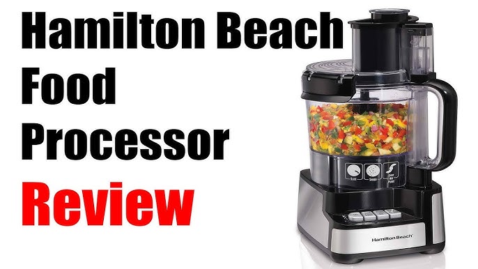 Hamilton Beach 12-Cup Big Mouth® Duo Plus Food Processor with 2