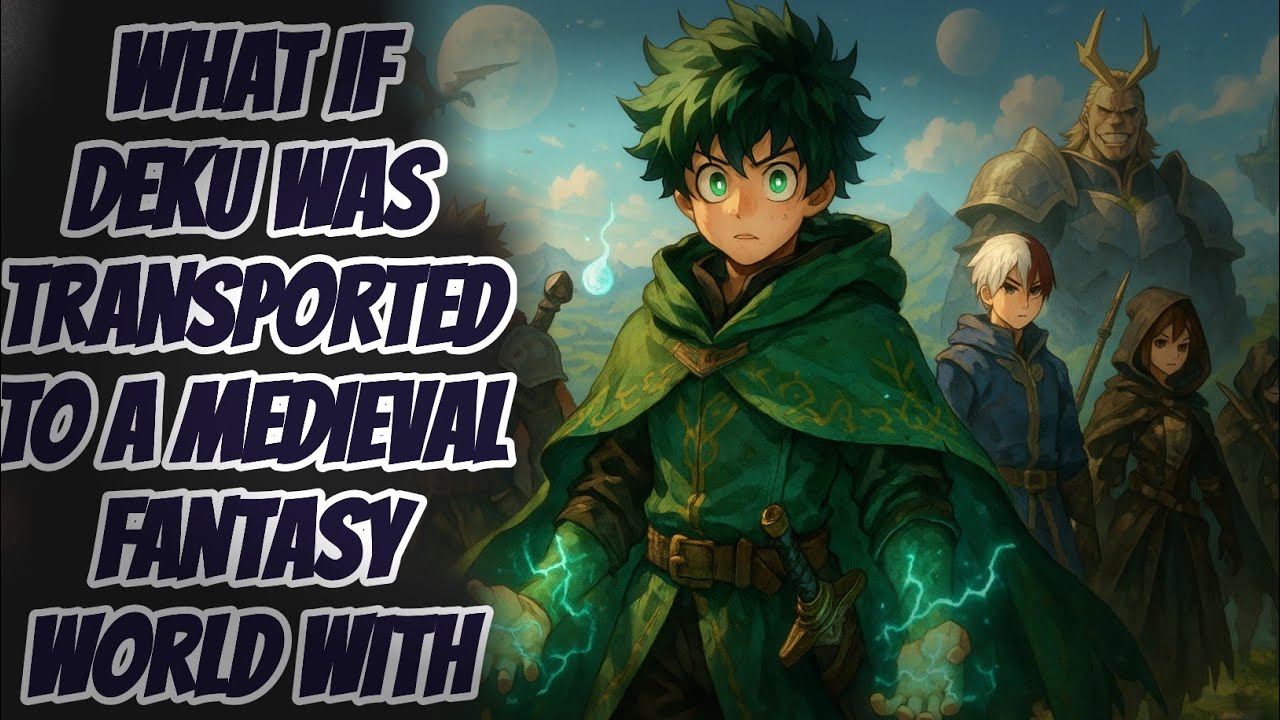 What if Deku was transported to a medieval fantasy world with quirks as magic