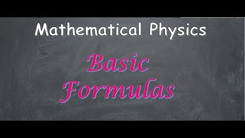#1 Basic Formula required for Problems| Differentiation| Integration|Trigonometry| Mastering MMP