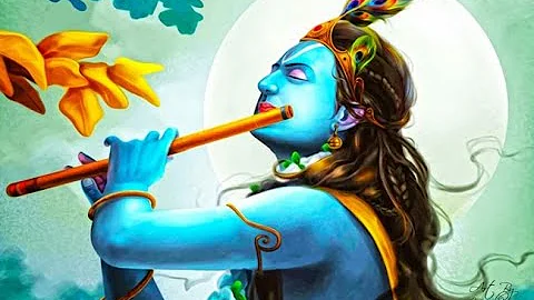 15 Min Relaxing Krishna Flute Music Video | Religious Music | Mahabharat Music | Krishna BGM