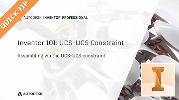 Quick Tip - UCS to UCS constraint