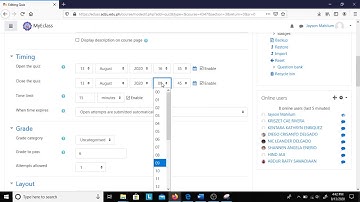 Create a Quiz in Moodle: adding Multiple Choice question
