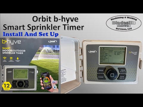 Orbit b-hyve Smart Sprinkler Timer Installation And Set Up