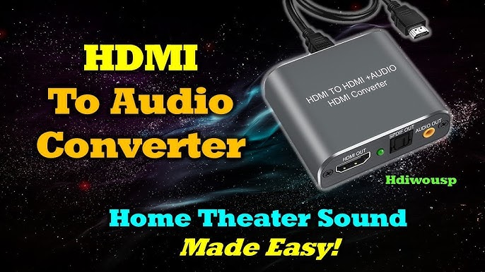 192Khz HDMI ARC Audio Extractor DAC Converter HDMI ARC SPDIF Optical To Optical 3.5mm L/R Stero Audio Out For Soundbar Speaker