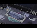 Percent Studio Trio-60 (HHKB, Desert) - SP Star Polaris Grey, GMK Dracula || Type Test ASMR