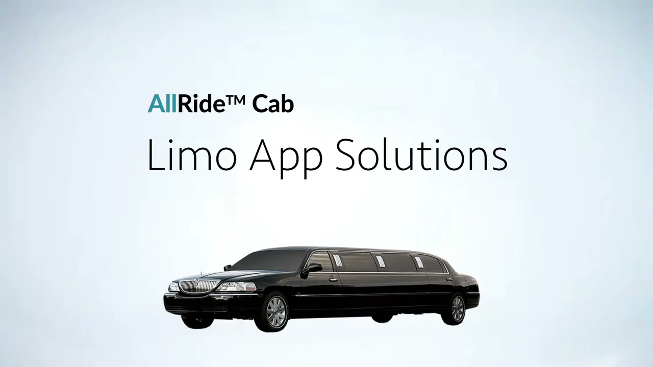 Limo Booking Software - AllRide Cab