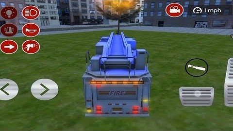 Real Fire Truck Driving Simulator : FireFighting -Android gameplay.#1 #firetruck #gameplay #fire