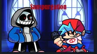 Sanspurgation Dust Sans Expurgation Cover Gameplay Fnf Mod