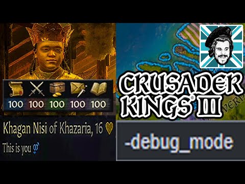 Crusader Kings 3 CHEATS COMMANDS! CONSOLE COMMANDS! DEBUG MODE!