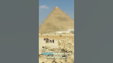 Great pyramid of giza has how many sides?