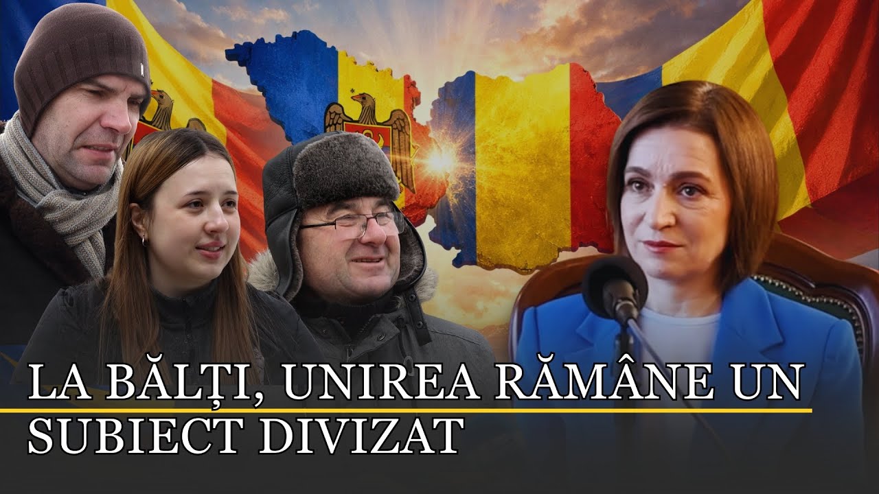 Opinii împărțite la Bălți după declarația Maiei Sandu despre unirea cu România