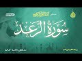 عبد الرحمن الزواوي 13 سورة الرعد Surat Al Raa D 