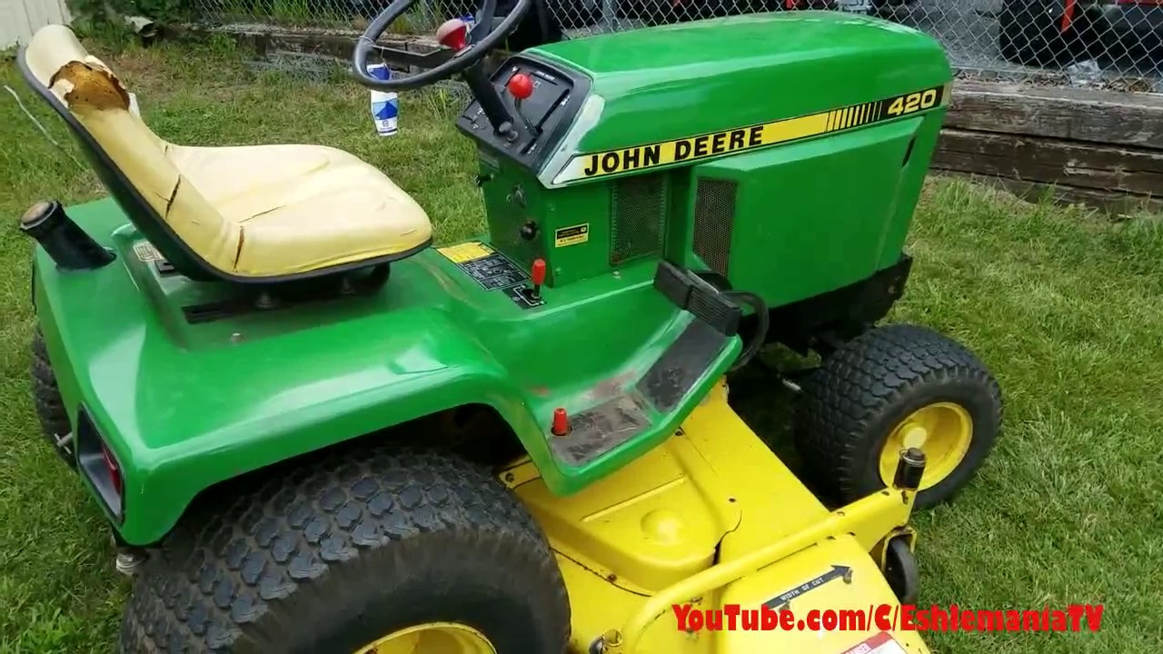 John Deere 420 Youtube