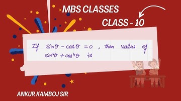 If sin theta   cos theta = 0 then value of sin 4 theta + cos 4 theta is