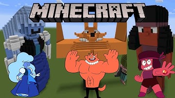 Incredible Minecraft Steven Universe Statues