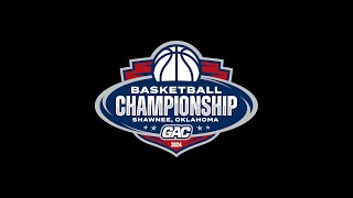 #theGAC 2024 BASKETBALL: MEN'S QUARTERFINALS: # 2 Arkansas Tech vs #7 Harding University