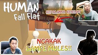 ASLI NGAKAK SO HARD !! STEWPID BANGET DAH !! - Human Fall Flat Indonesia