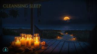 Fall Into Deep Healing Sleep ★︎ 741Hz Detox Frequency ★︎ Rain for Sleep • No Ads screenshot 1