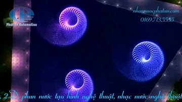 Thiết kế báo giá nhạc nước, đài phun nước nghệ thuật