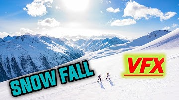 Snow fall VFX | Kinemaster
