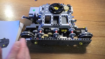 Building Lego Technic Liebherr R 9800 Excavator SET 42100 PART 3 4K
