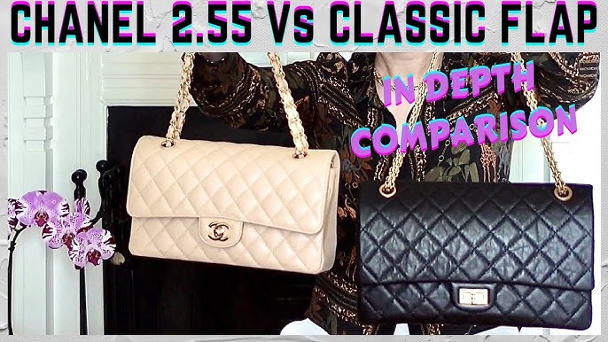 CHANEL 2.55 MEDIUM CLASSIC FLAP, How to wear the classic flap 3 ways, What fits inside