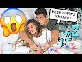 Nightmare Prank On Fiancé *CUTE REACTION*