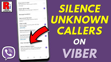 How to Silence Unknown Callers on Viber