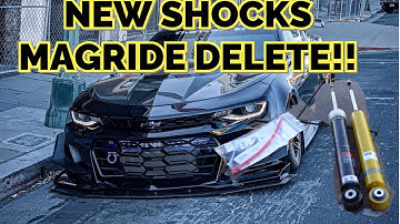 MAGNETIC RIDE CONTROL DELETE AS WELL AS NEW SHOCKS!!!!