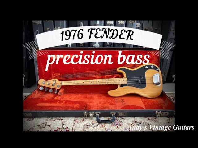 Fender Precision Bass アイボリー 1976 Fender Precision Bass Olympic White Narrow Nut – True