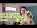 How to Clean Your Mitsubishi Ductless Filters - Quarantine Edition