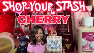 BUILDING MY CHERRY PERFUME TRAY FOR NEXT WEEK🍒🍒🍒