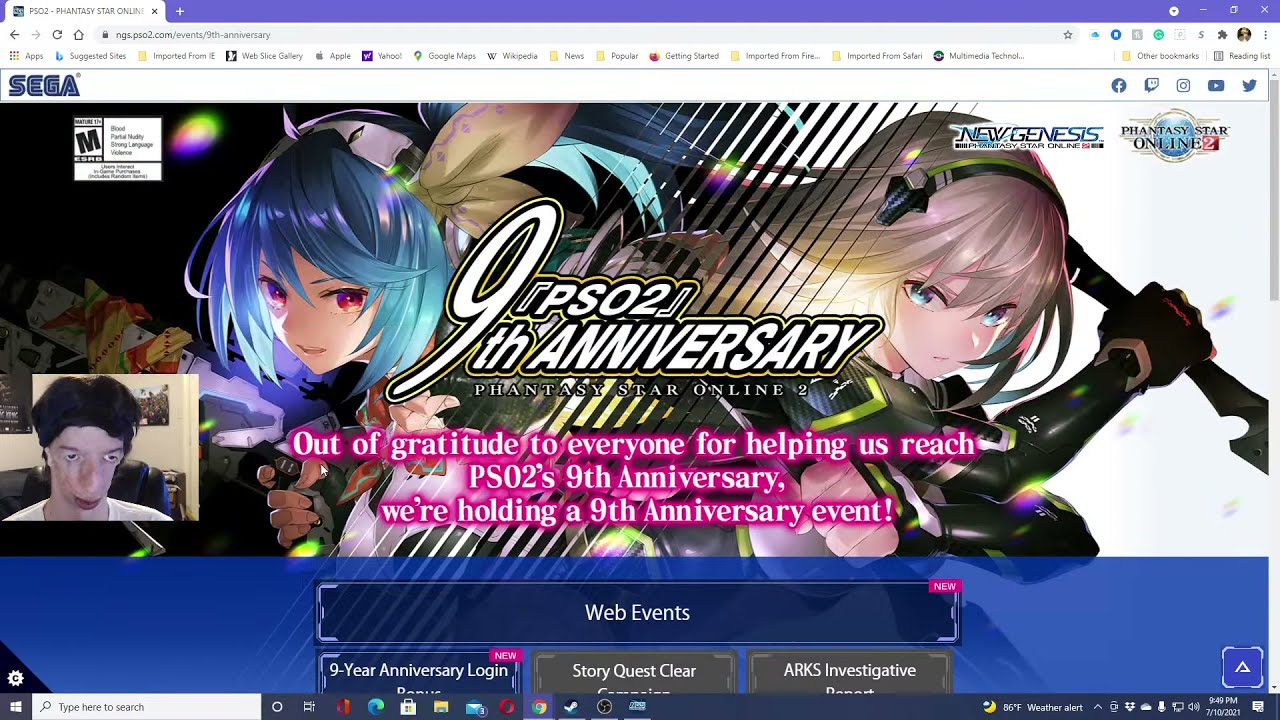 PSO2:NGS 9th Anniversary Event! | Phantasy Star Online 2: New Genesis Ep. 60