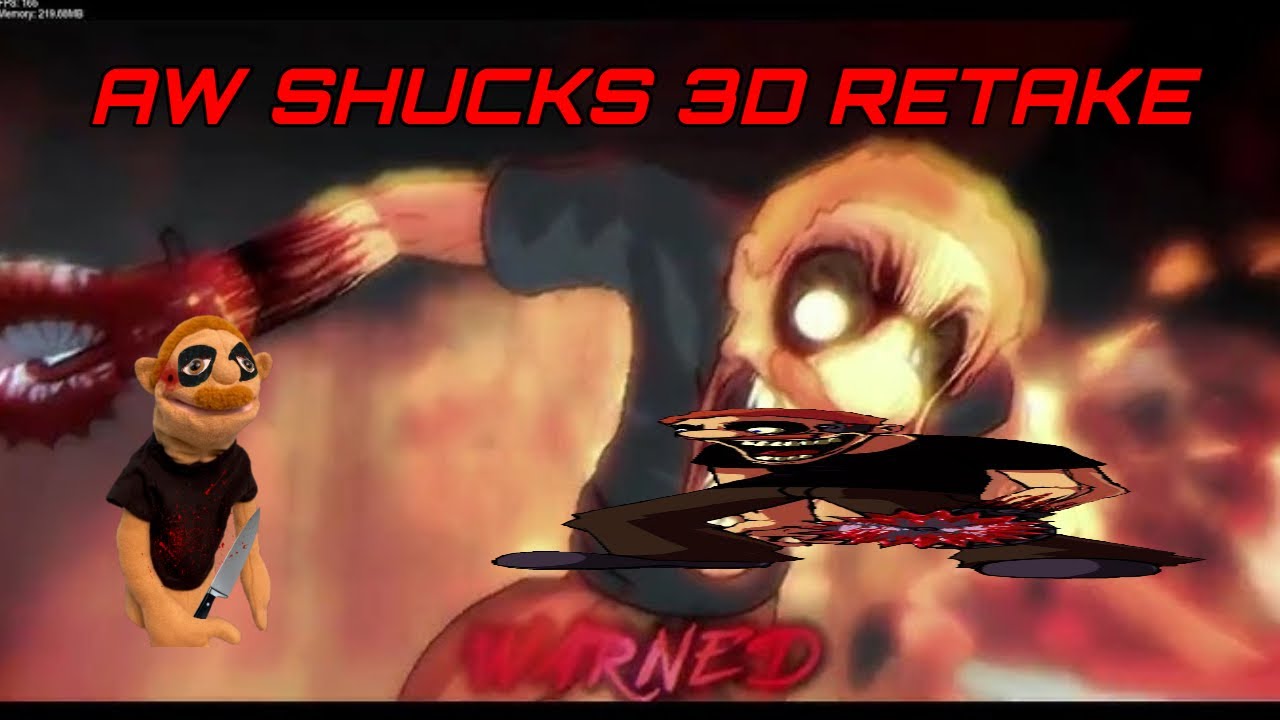 Notatake2 Plays FNF AWW SHUCKS 3D RETAKE - YouTube
