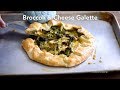 Broccoli & Cheese Galette {Delicious Veggies wrapped in a Flaky Pie Crust}