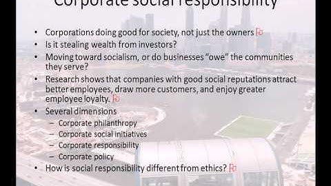 BUS100 Chapter 4: Demading ethical behavior