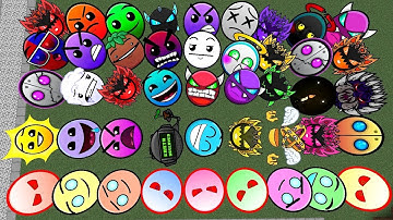 Lobotomy Nexbots V3 Update | Geometry Dash Difficulty Faces In MCPE