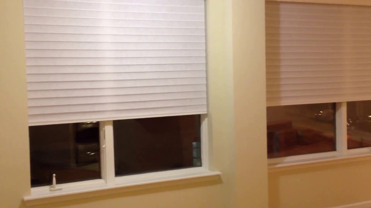 Motorized Hunter Douglas silhouette in Williamsburg Brooklyn YouTube