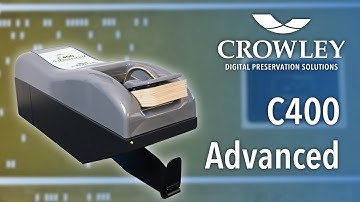The C400 Advanced Aperture Card Scanner